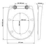 Bemis Click & Clean Classic toilet seat white - British product