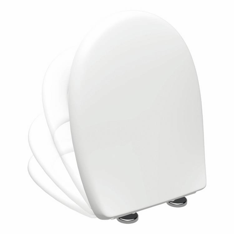 Bemis Click & Clean Classic toilet seat white - British product