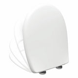 Bemis Click & Clean Classic toilet seat white - British product
