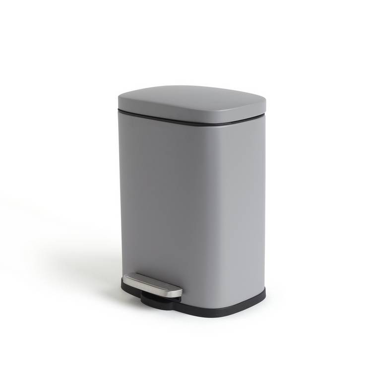 Argos Home grey bathroom bin 5 litre - British product