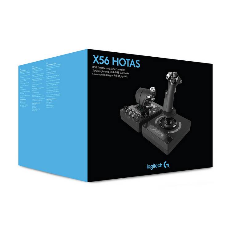 Logitech G X56 HOTAS controller, imported from the UK
