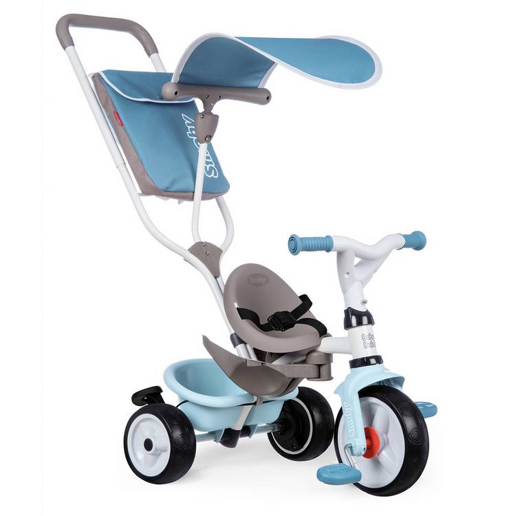Smoby Baby Balade 3-in-1 trike ride-on blue, UK version