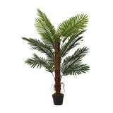 Livingandhome Artificial Palm Tree indoor planter 120cm, UK version
