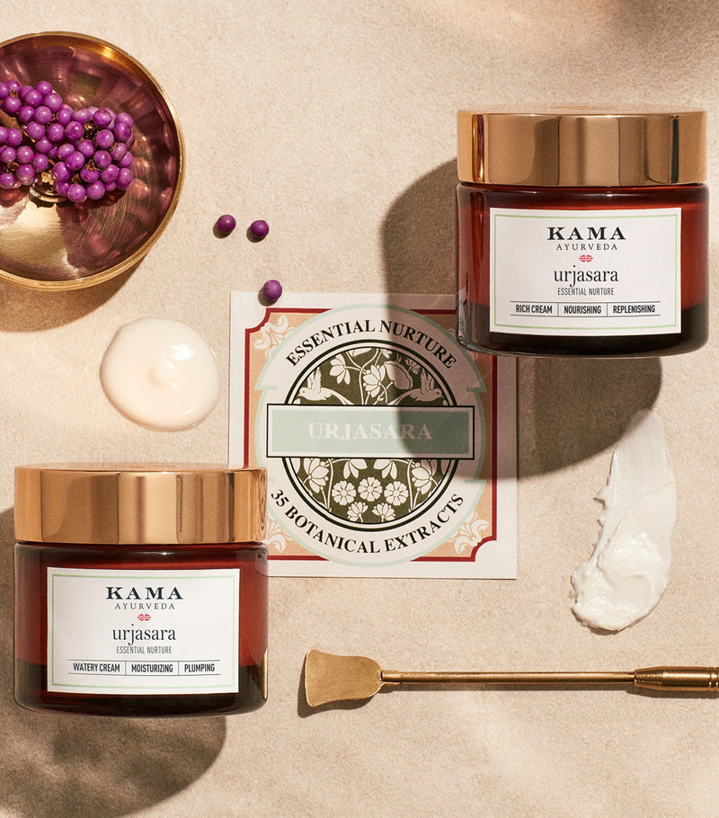 KAMA AYURVEDA Urjasara Watery Cream facial moisturiser 50ml, UK version