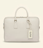 Prada Saffiano leather briefcase with enamel logo - British product