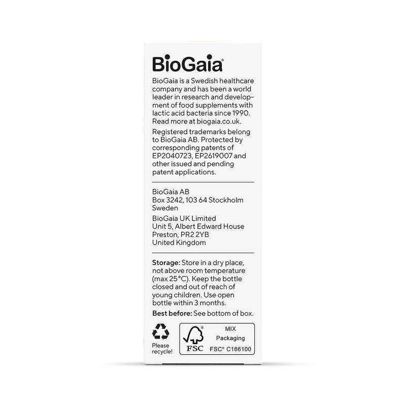 BioGaia Protectis baby probiotic drops 5 ml, imported from the UK