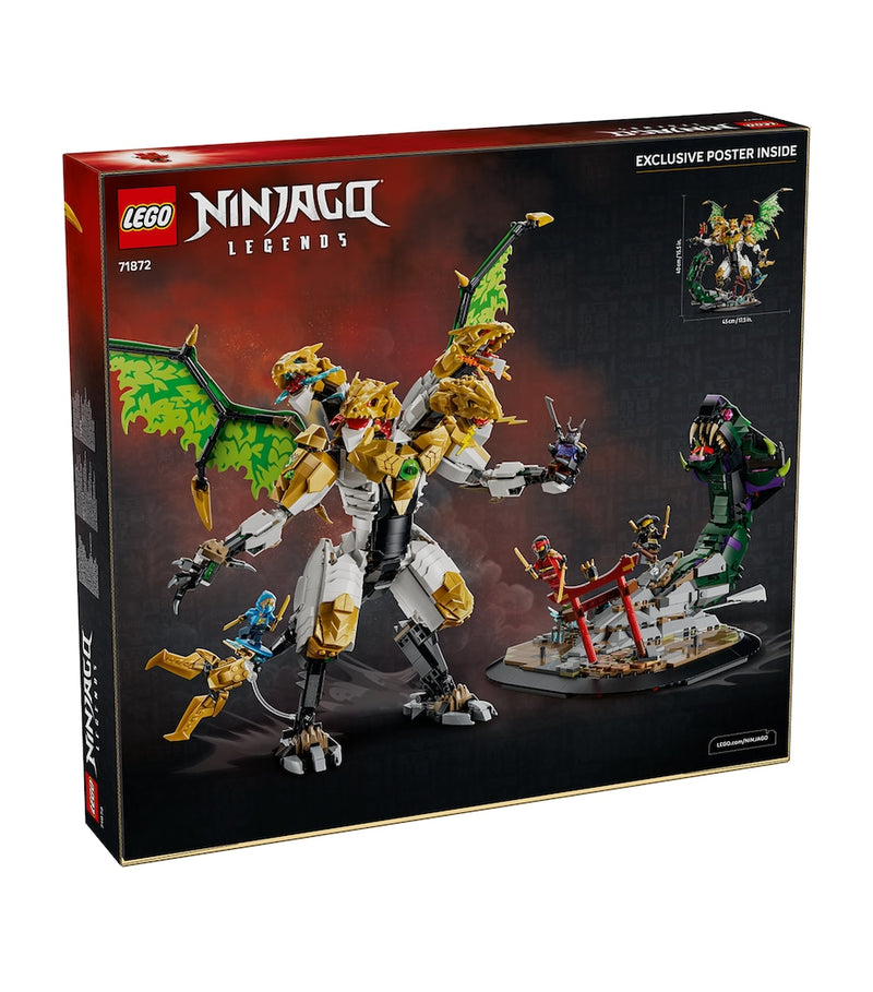 LEGO NINJAGO Ultra Dragon Battle building toy 2178 pieces (British brand)