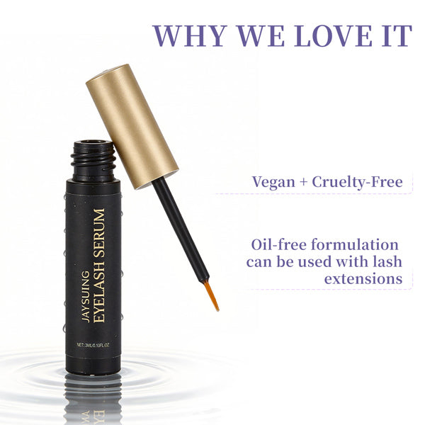 Livingandhome eyelash serum 3ml with peptides and hyaluronic acid (British brand)