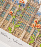 Konstantinos Chalaris Big Ben art print A3, UK version