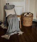 Araminta Campbell Alpaca-Blend Fern Cushion 30cm x 45cm - British product