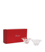 Harrods Baccarat Small Swing Bowl Crystal Serving Bowls Set of 2- Buy online at McGrocer