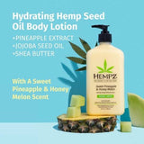 Hempz Sweet Pineapple Honey Melon Herbal Body Moisturiser 250mL, UK version