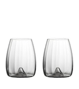 Harrods Waterford Set of 2 Elegance Optic Stemless Crystal Wine Glasses 520ml- Buy online at McGrocer