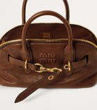 Miu Miu Aventure lambskin top-handle bag UK version
