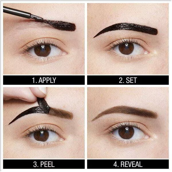 Maybelline Brow Gel Tint Medium Brown, imported from the UK