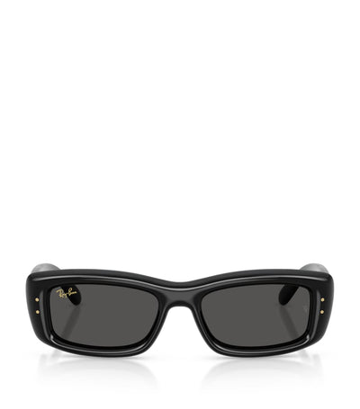Harrods Ray-Ban Kiliane Puffer Rectangle Sunglasses- Buy online at McGrocer