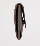Saint Laurent letter card holder in calfskin leather, imported from the UK