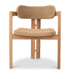 Eichholtz Teak Donato outdoor dining chair in Grade A teak (British brand)