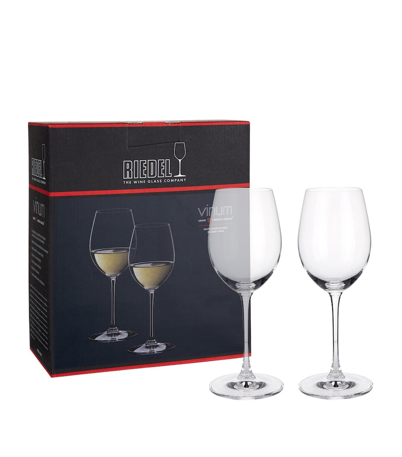 Riedel Vinum dessert wine glasses set of 2 (British brand)