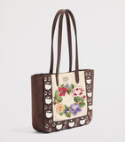 Valentino Garavani mini suede beaded Nellcôte shoulder bag - British product