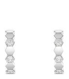 Chaumet hoop earrings white gold diamond, UK version