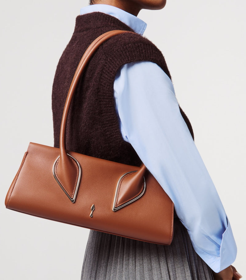Christian Louboutin Venus shoulder bag in calf leather - British product