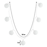 Argos Home white ball string lights 2m - British product