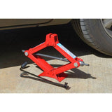 Hilka scissor jack 1.5 tonne capacity - British product