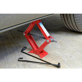 Hilka scissor jack 1.5 tonne capacity - British product