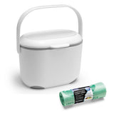 Argos Addis Grey Compost Caddy with Bags 2.5L- Buy online at McGrocer