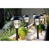 Argos Garden by Sainsbury's Caged Stake Solar Garden Lights, Set of 6- Buy online at McGrocer