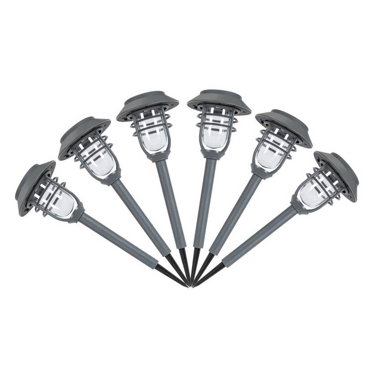 Sainsbury's caged solar lights set of 6, UK version