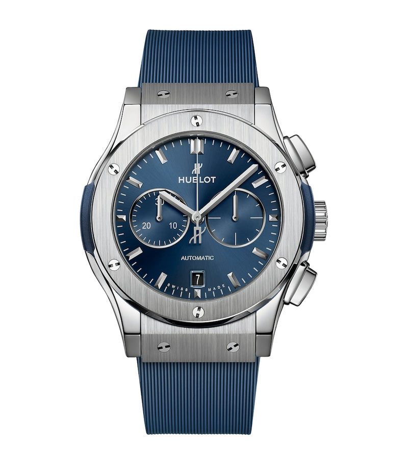 Hublot titanium Classic Fusion Chronograph watch 42mm - British product