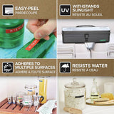 Dymo Omega hand embosser label maker with tape - British product