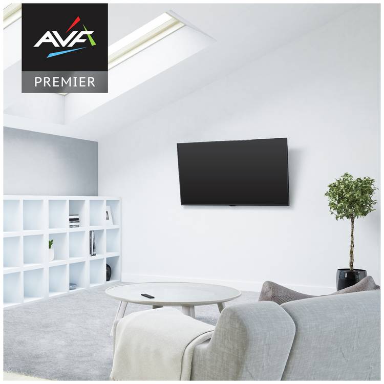AVF tilting TV wall bracket 32-65 inch black (British brand)
