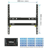 AVF tilting TV wall bracket 32-65 inch black (British brand)