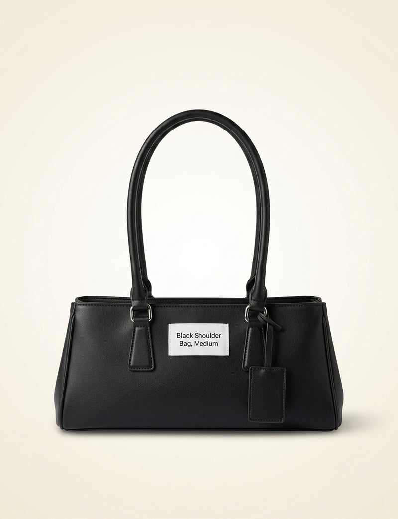Prada medium leather top-handle handbag with shoulder strap - British product