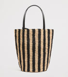 Valentino Garavani straw raffia bucket bag - British product
