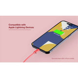 Juice USB to Lightning cable 1m coral, UK version