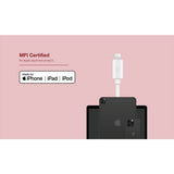 Juice USB to Lightning cable 1m coral, UK version