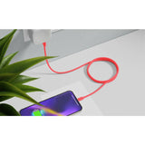 Juice USB to Lightning cable 1m coral, UK version