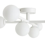 Habitat Alonso bathroom flush ceiling light white, imported from the UK