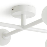 Habitat Alonso bathroom flush ceiling light white, imported from the UK