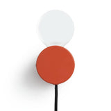 Habitat Banquo orange wall light with Edison bulb, imported from the UK