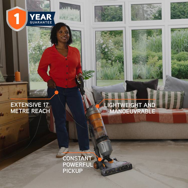 Vax Air Stretch bagless upright vacuum cleaner, UK version