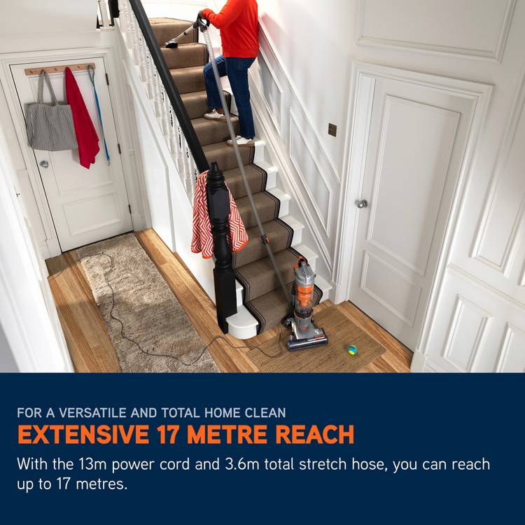 Vax Air Stretch bagless upright vacuum cleaner, UK version