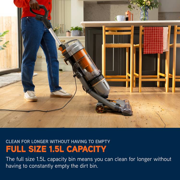 Vax Air Stretch bagless upright vacuum cleaner, UK version