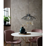Argos Home Kiso black wire 2-tier lampshade 40cm, UK version