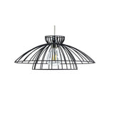 Argos Home Kiso black wire 2-tier lampshade 40cm, UK version