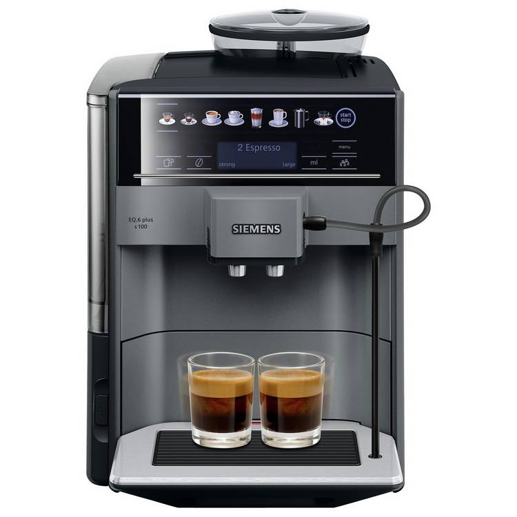 Siemens EQ6 bean-to-cup coffee machine, UK version
